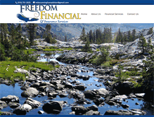 Tablet Screenshot of freedomfinancialnow.com